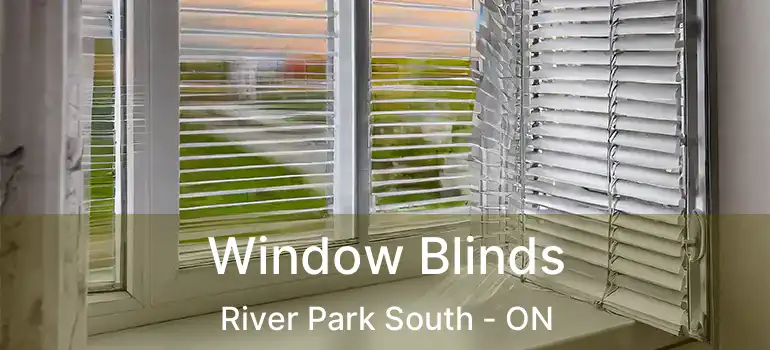  Window Blinds River Park South - ON