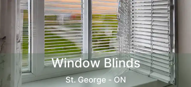  Window Blinds St. George - ON