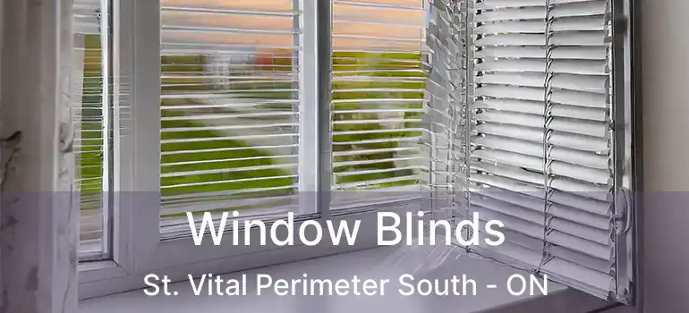  Window Blinds St. Vital Perimeter South - ON