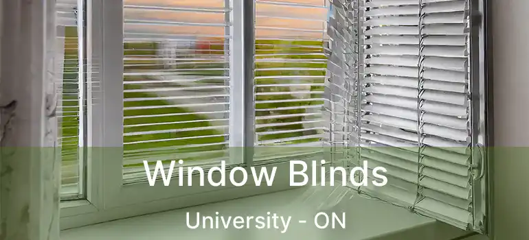  Window Blinds University - ON