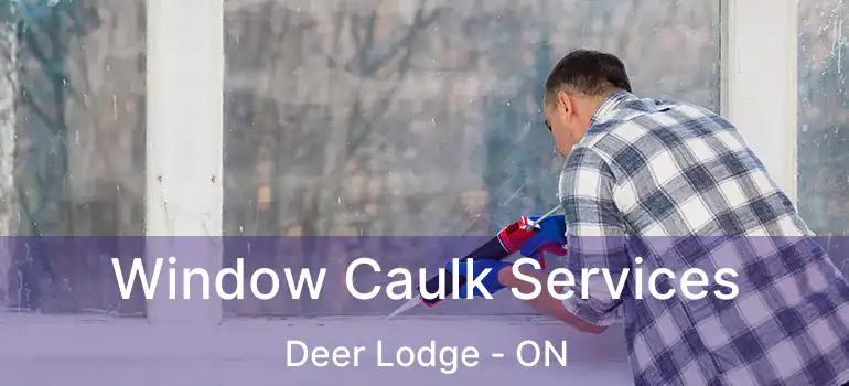  Window Caulk Services Deer Lodge - ON