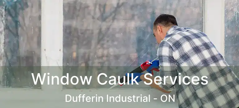  Window Caulk Services Dufferin Industrial - ON
