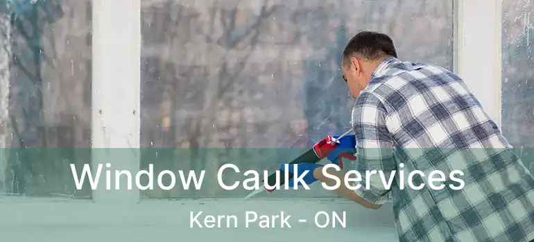  Window Caulk Services Kern Park - ON