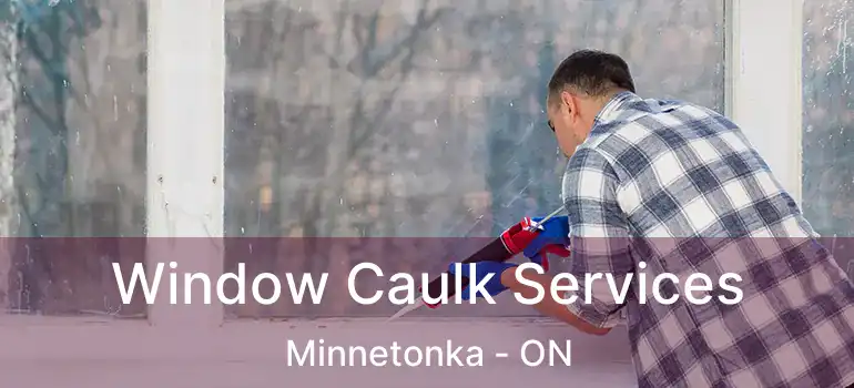  Window Caulk Services Minnetonka - ON