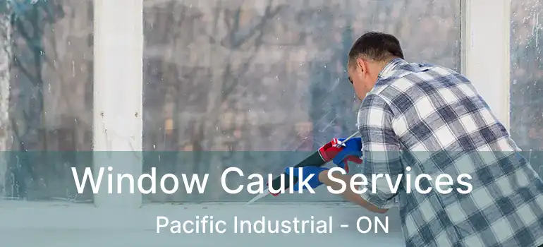  Window Caulk Services Pacific Industrial - ON