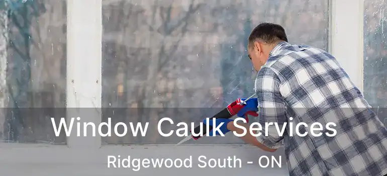  Window Caulk Services Ridgewood South - ON