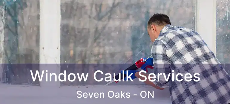  Window Caulk Services Seven Oaks - ON