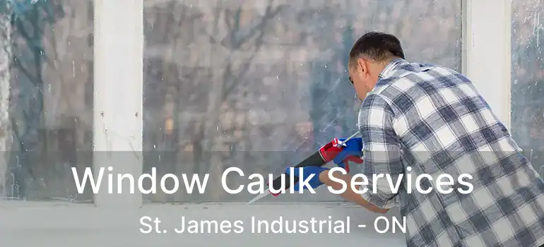  Window Caulk Services St. James Industrial - ON