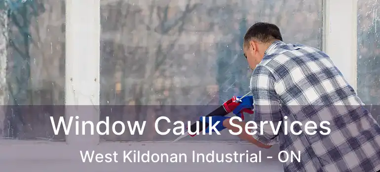 Window Caulk Services West Kildonan Industrial - ON