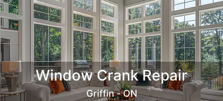  Window Crank Repair Griffin - ON