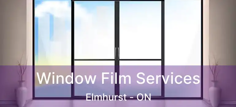  Window Film Services Elmhurst - ON