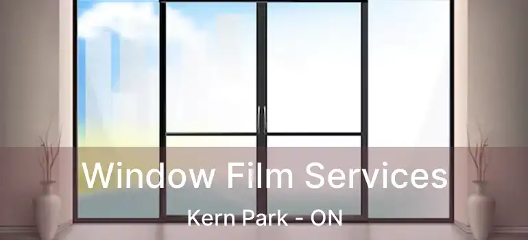  Window Film Services Kern Park - ON