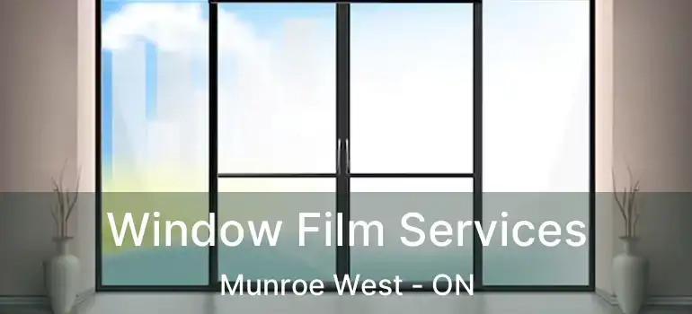  Window Film Services Munroe West - ON