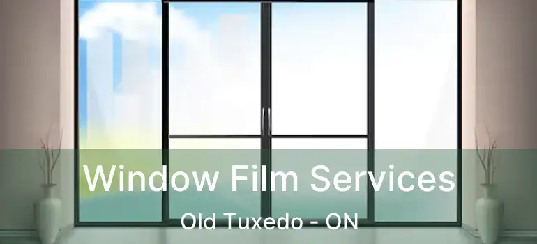  Window Film Services Old Tuxedo - ON