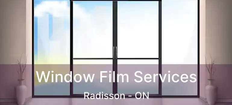  Window Film Services Radisson - ON