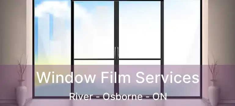  Window Film Services River - Osborne - ON
