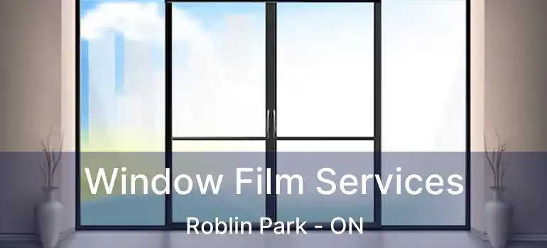  Window Film Services Roblin Park - ON