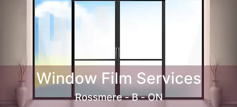  Window Film Services Rossmere - B - ON