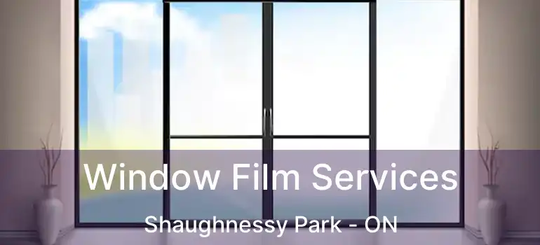  Window Film Services Shaughnessy Park - ON