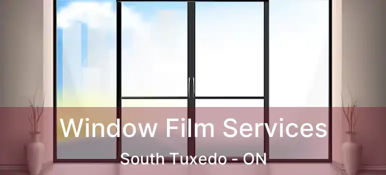  Window Film Services South Tuxedo - ON