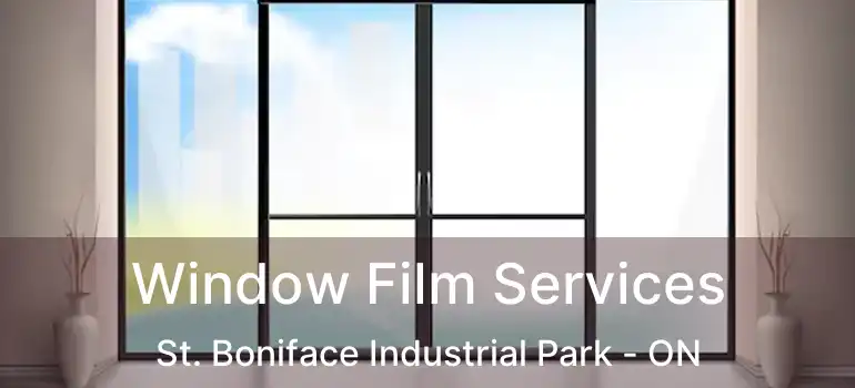  Window Film Services St. Boniface Industrial Park - ON