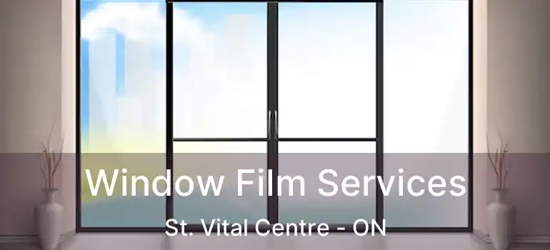  Window Film Services St. Vital Centre - ON