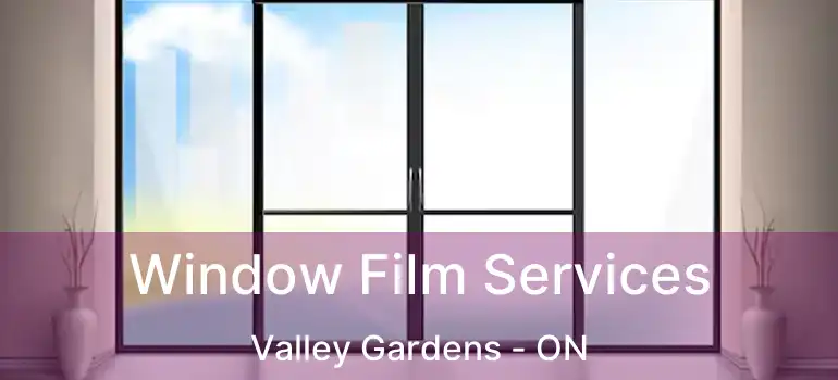  Window Film Services Valley Gardens - ON