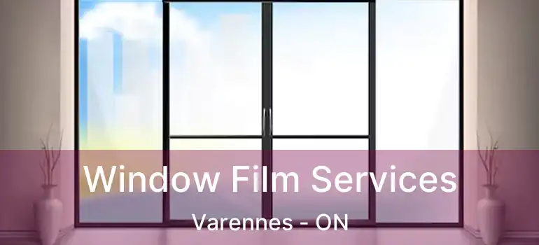  Window Film Services Varennes - ON
