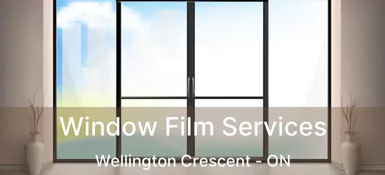  Window Film Services Wellington Crescent - ON