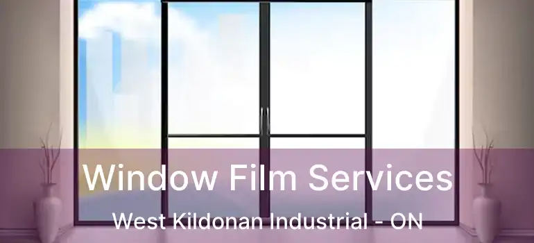 Window Film Services West Kildonan Industrial - ON
