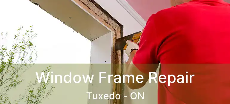  Window Frame Repair Tuxedo - ON
