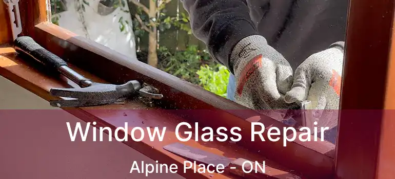  Window Glass Repair Alpine Place - ON