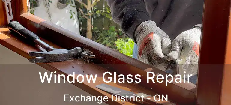  Window Glass Repair Exchange District - ON