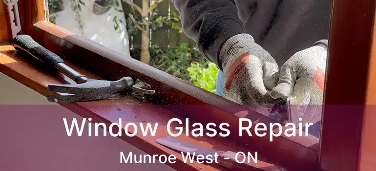  Window Glass Repair Munroe West - ON