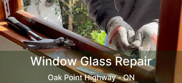  Window Glass Repair Oak Point Highway - ON