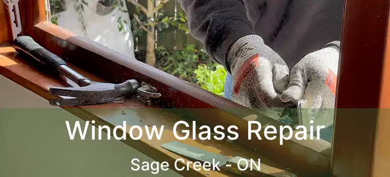  Window Glass Repair Sage Creek - ON