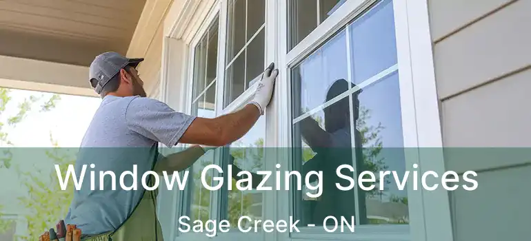  Window Glazing Services Sage Creek - ON