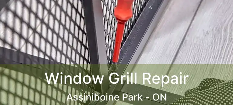  Window Grill Repair Assiniboine Park - ON