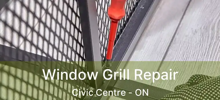  Window Grill Repair Civic Centre - ON