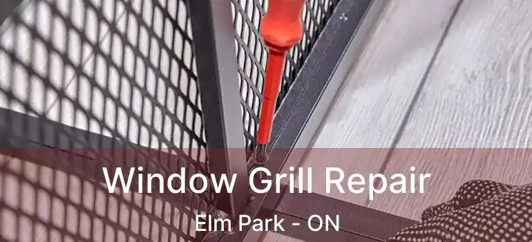  Window Grill Repair Elm Park - ON
