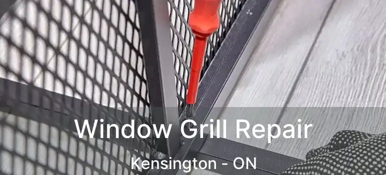  Window Grill Repair Kensington - ON