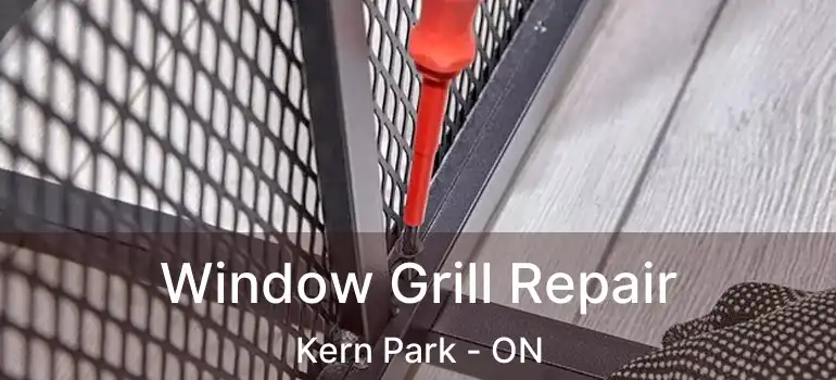  Window Grill Repair Kern Park - ON
