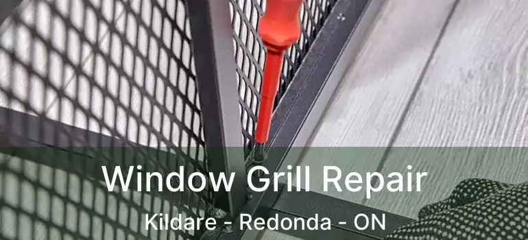  Window Grill Repair Kildare - Redonda - ON