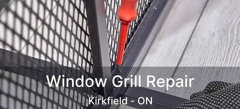  Window Grill Repair Kirkfield - ON