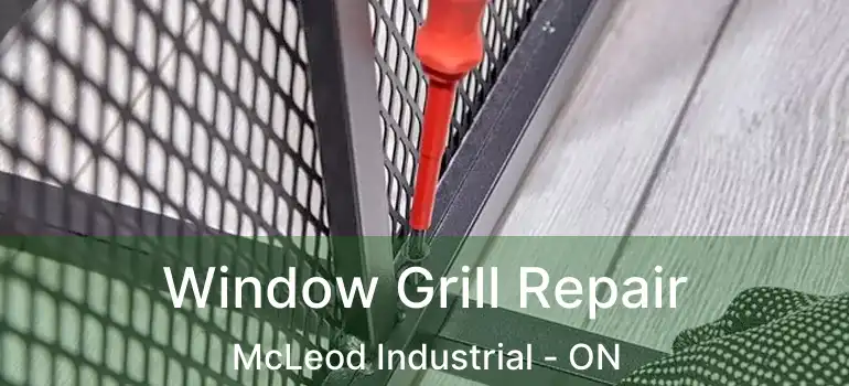  Window Grill Repair McLeod Industrial - ON