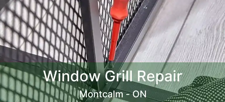  Window Grill Repair Montcalm - ON