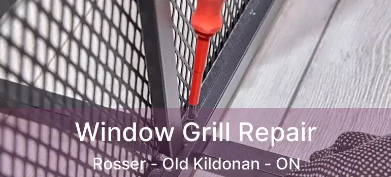  Window Grill Repair Rosser - Old Kildonan - ON