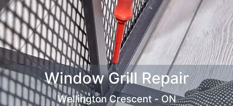  Window Grill Repair Wellington Crescent - ON