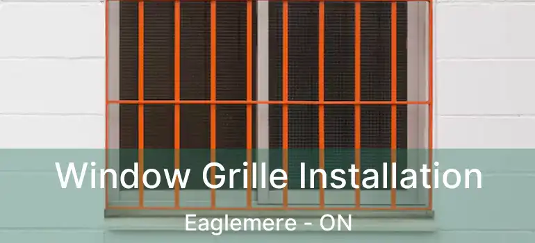  Window Grille Installation Eaglemere - ON