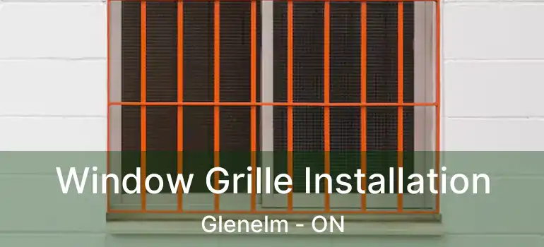  Window Grille Installation Glenelm - ON